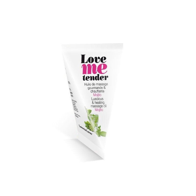 Розігріваюча масажна олія Love To Love Love me tender Mojito (10 мл) Розігріваюча масажна олія Love To Love Love me tender Mojito (10 мл)