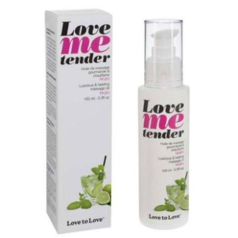Массажное масло Love To Love LOVE ME TENDER Mojito (100 мл) Массажное масло Love To Love LOVE ME TENDER Mojito (100 мл)