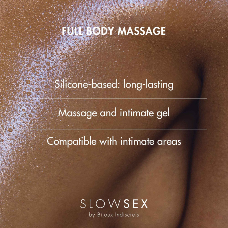 Гель-лубрикант для массажа всего тела Slow Sex by Bijoux Indiscrets FULL BODY MASSAGE Гель-лубрикант для массажа всего тела Slow Sex by Bijoux Indiscrets FULL BODY MASSAGE