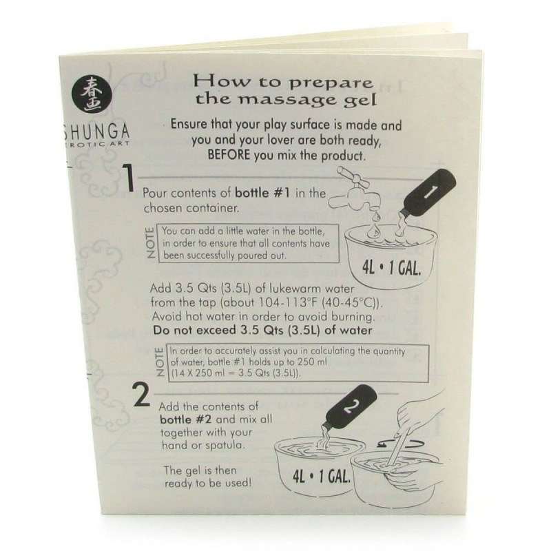 Гель для NURU массажа Shunga Oriental Body-to-Body Melon Mango 2 x 225 мл