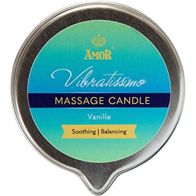 Массажная свеча Vibratissimo Vanille 50 мл Массажная свеча Vibratissimo Vanille 50 мл