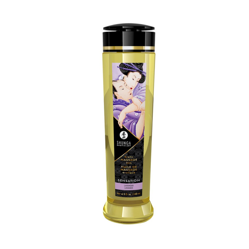 Массажное масло Shunga Sensation Lavender 240 мл Массажное масло Shunga Sensation Lavender 240 мл