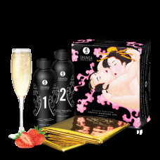 Гель для NURU массажа Shunga Oriental Body-to-Body Sparkling Strawberry Wine 2 x 225 мл