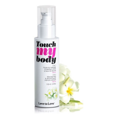 Массажный гель и смазка 2-в-1 Love To Love TOUCH MY BODY Monoi 100 мл