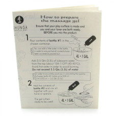 Гель для NURU массажа Shunga Oriental Body-to-Body Sparkling Strawberry Wine 2 x 225 мл