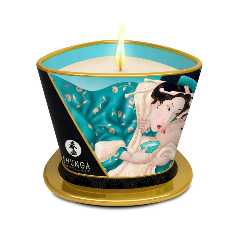 Массажная свеча Shunga Massage Candle Island Blossoms 170 мл Массажная свеча Shunga Massage Candle Island Blossoms 170 мл