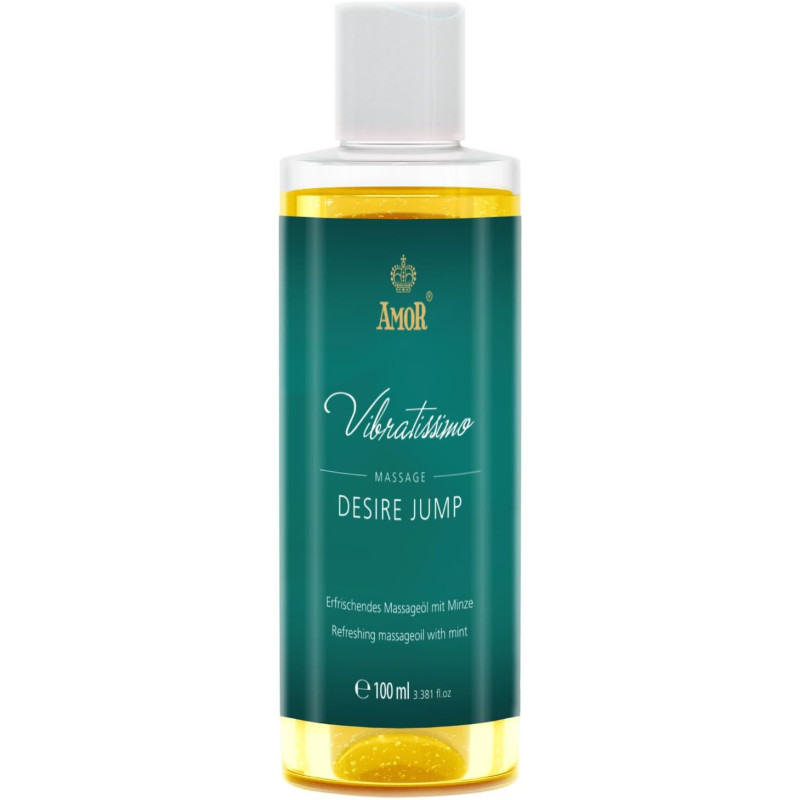 Массажное масло Vibratissimo Desire Jump с ароматом перечной мяты 100 мл Массажное масло Vibratissimo Desire Jump с ароматом перечной мяты 100 мл