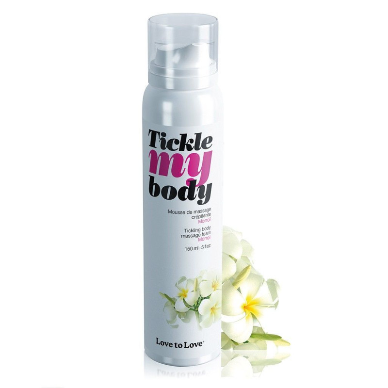 Массажная пена Love To Love TICKLE MY BODY Monoi 150 мл Массажная пена Love To Love TICKLE MY BODY Monoi 150 мл