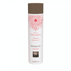 Масажна олія Hot SHIATSU passion Вишня та Розмарин 100 мл