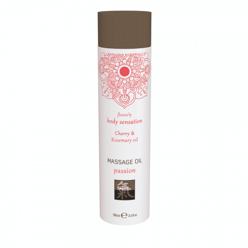 Масажна олія Hot SHIATSU passion Вишня та Розмарин 100 мл Масажна олія Hot SHIATSU passion Вишня та Розмарин 100 мл