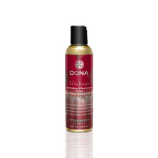 Массажное масло DONA Kissable Massage Oil Strawberry Souffle 110 мл