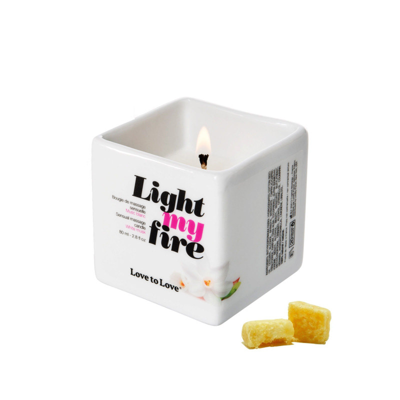 Массажная свеча Love To Love Light my fire Musc (80 мл) Массажная свеча Love To Love Light my fire Musc (80 мл)