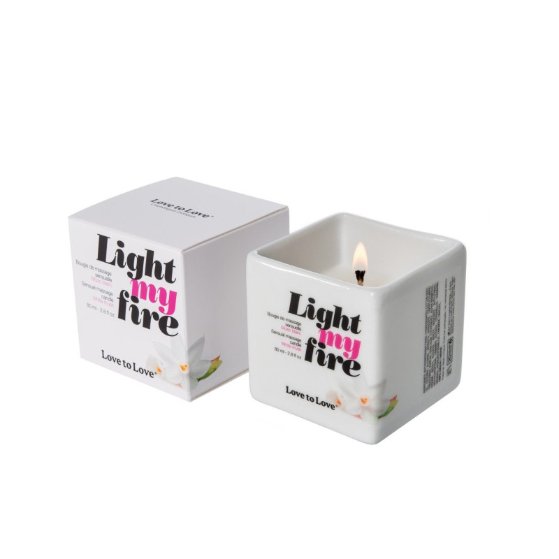 Массажная свеча Love To Love Light my fire Musc (80 мл) Массажная свеча Love To Love Light my fire Musc (80 мл)
