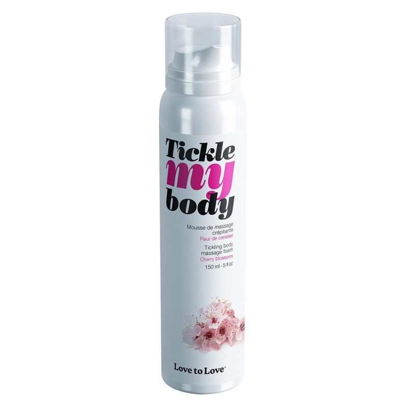 Массажная пена Love To Love TICKLE MY BODY Cherry Blossom 150 мл Массажная пена Love To Love TICKLE MY BODY Cherry Blossom 150 мл