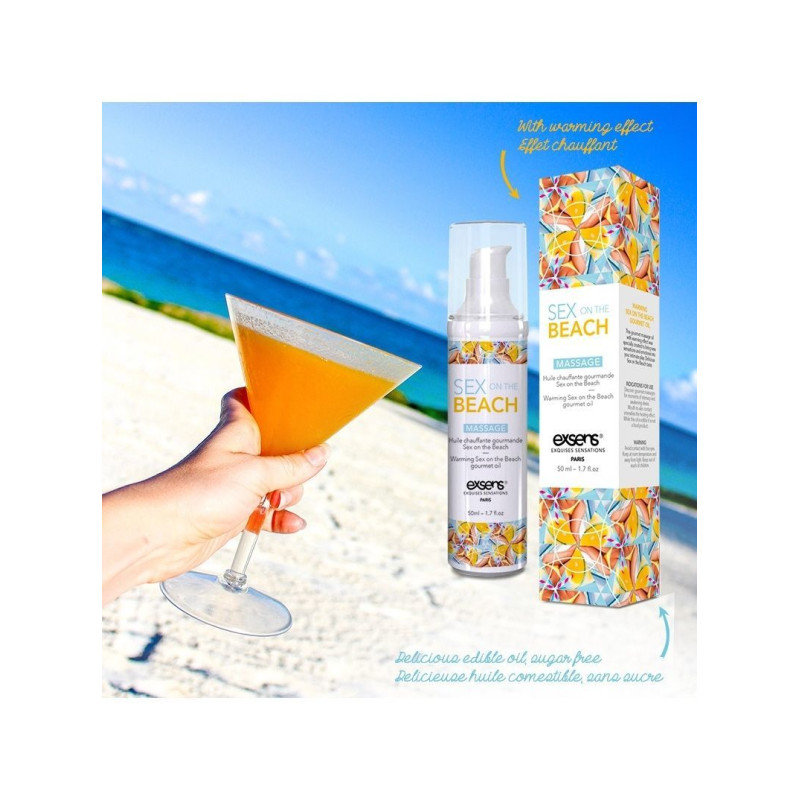 Массажное масло EXSENS Sex on the Beach Разогревающее 50 мл Массажное масло EXSENS Sex on the Beach Разогревающее 50 мл