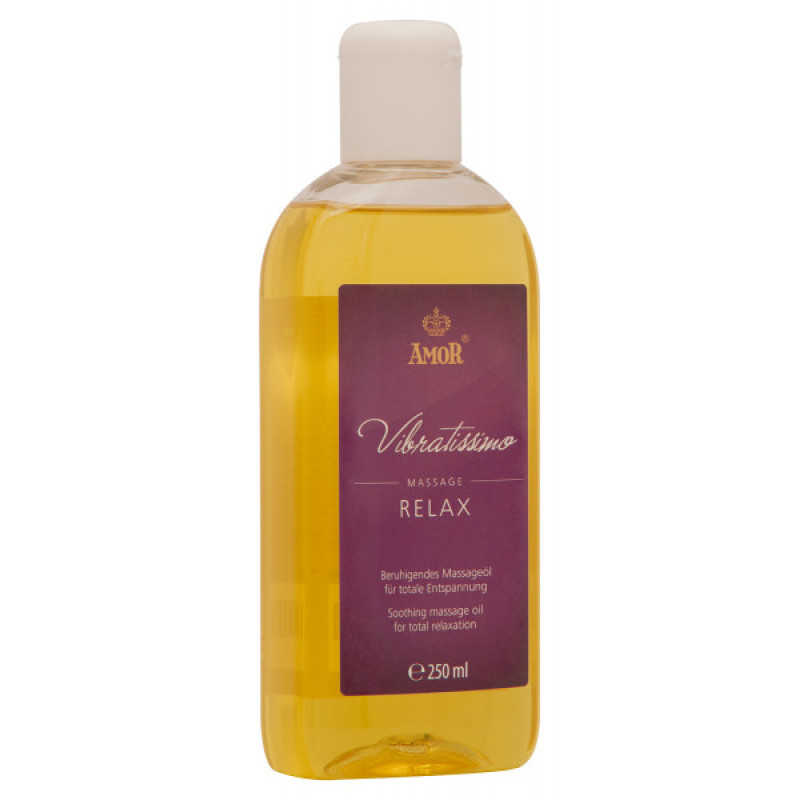 Массажное масло Amor Vibratissimo Relax успакаюващий аромат 250 мл Массажное масло Amor Vibratissimo Relax успакаюващий аромат 250 мл