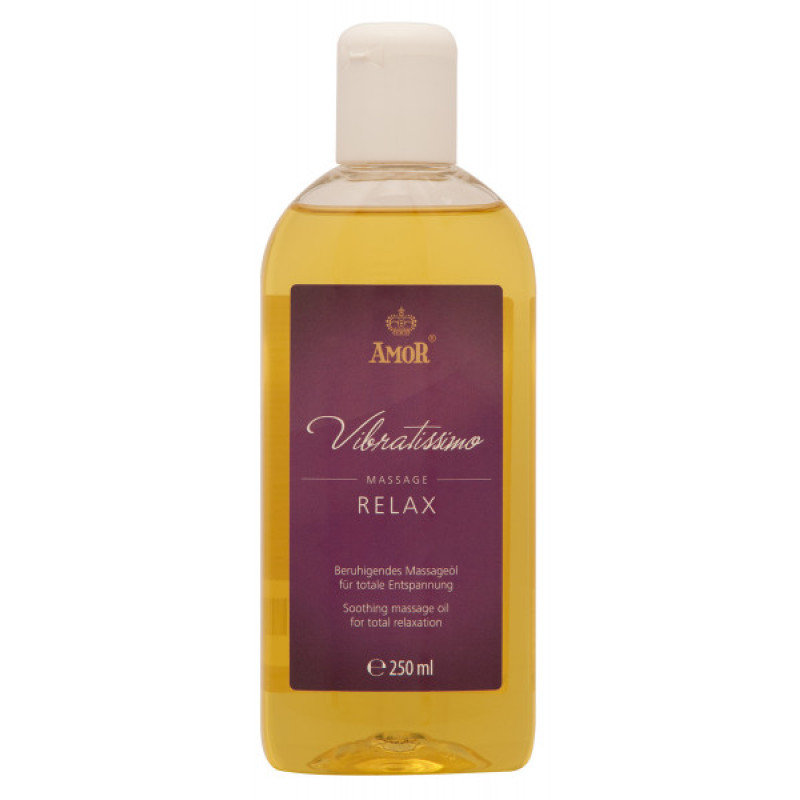 Массажное масло Amor Vibratissimo Relax успакаюващий аромат 250 мл Массажное масло Amor Vibratissimo Relax успакаюващий аромат 250 мл