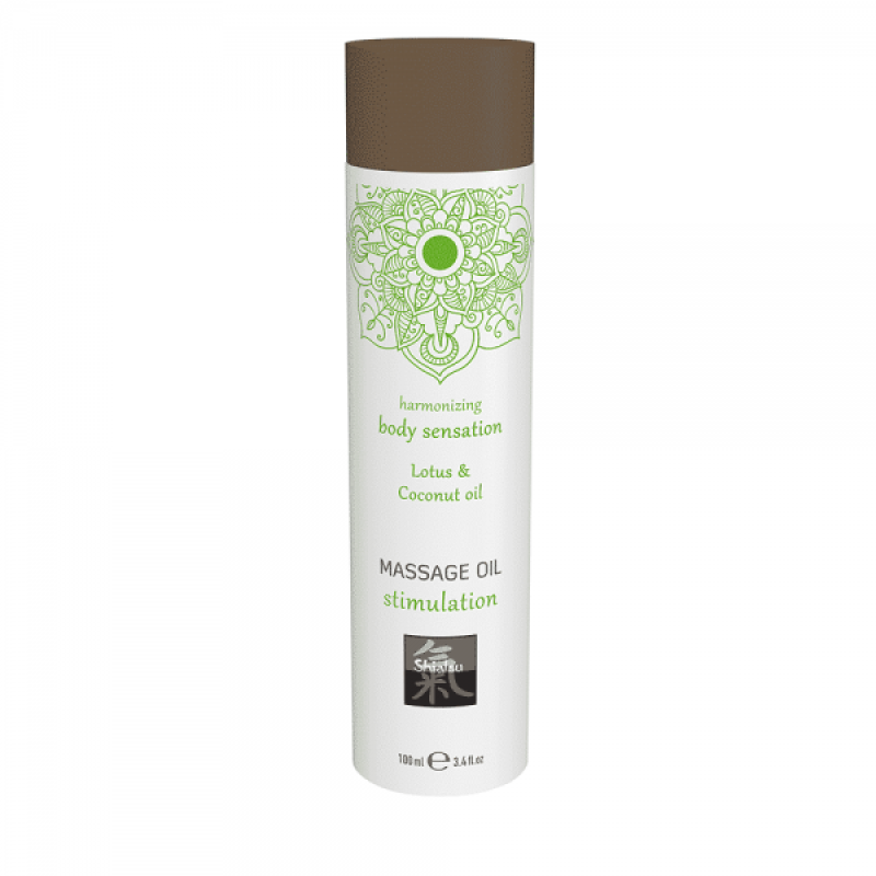 Стимулирующее массажное масло Hot SHIATSU stimulation Лотос и Кокос 100 мл Стимулирующее массажное масло Hot SHIATSU stimulation Лотос и Кокос 100 мл
