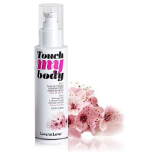 Массажное масло 2-в-1 Love To Love TOUCH MY BODY Cherry Blossom (100 мл)