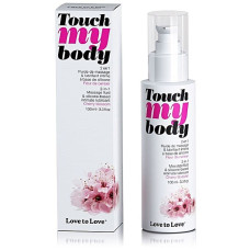 Массажное масло 2-в-1 Love To Love TOUCH MY BODY Cherry Blossom (100 мл)