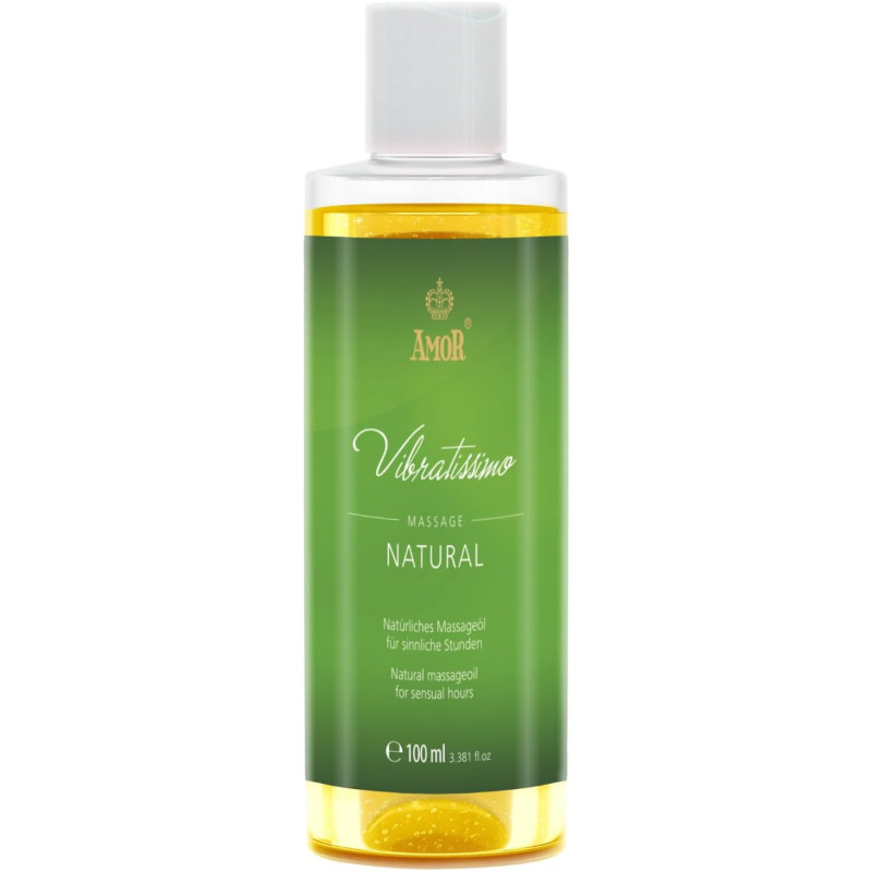 Массажное масло Vibratissimo Natural с нейтральным ароматом 100 мл Массажное масло Vibratissimo Natural с нейтральным ароматом 100 мл
