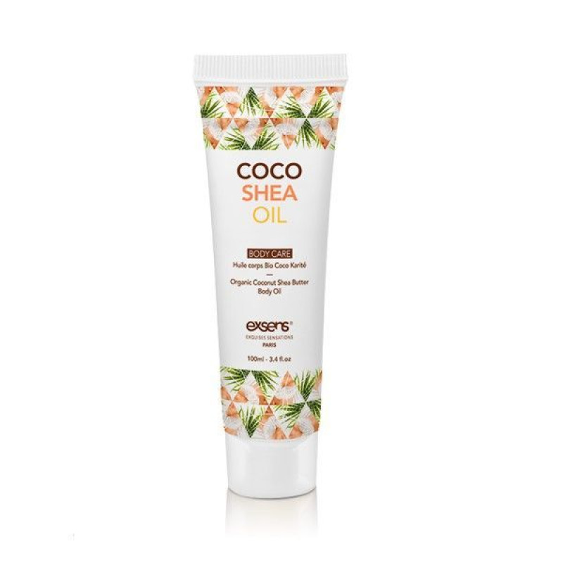 Органическое кокосовое масло Карите Ши для тела EXSENS Coco Shea Oil 100 мл Органическое кокосовое масло Карите Ши для тела EXSENS Coco Shea Oil 100 мл