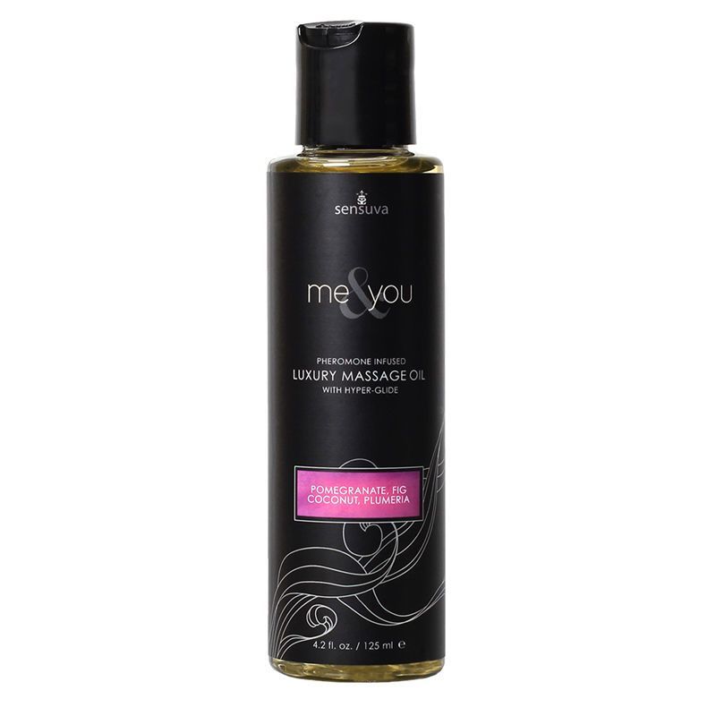 Массажное масло Sensuva Me & You Pomegranate, Fig, Coconut & Plumeria с феромонами 125 мл Массажное масло Sensuva Me & You Pomegranate, Fig, Coconut & Plumeria с феромонами 125 мл