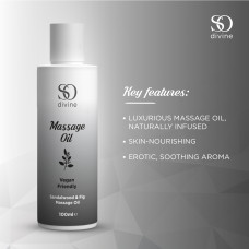 Олія для чуттєвого масажу So Divine Sandalwood and Fig