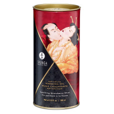 Олія Shunga Aphrodisiac Warming Oil Sparkling Strawberry Wine 100 мл