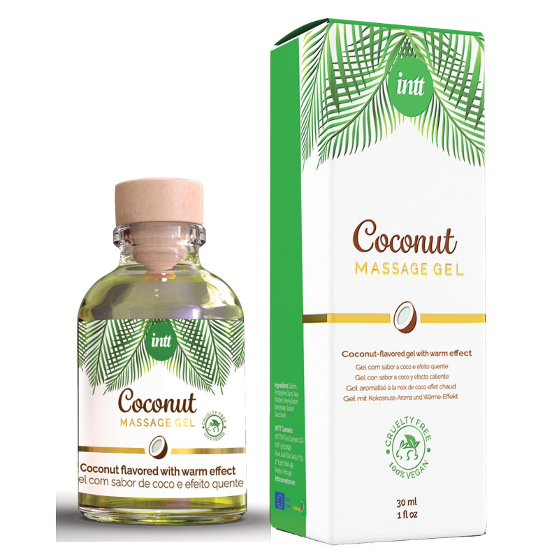 Массажный гель для интимных зон Intt Coconut Vegan (30 мл) Массажный гель для интимных зон Intt Coconut Vegan (30 мл)