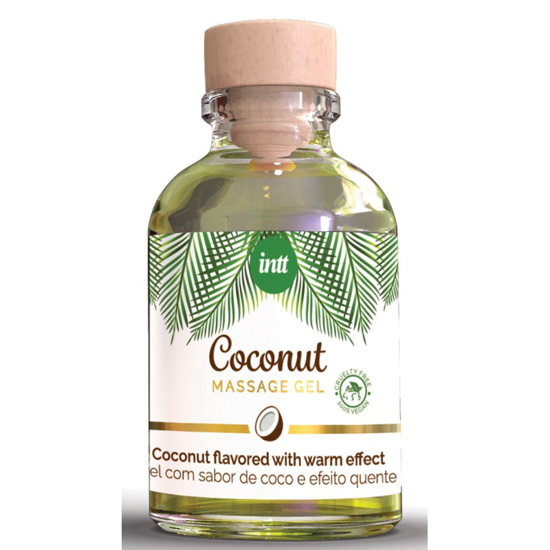 Массажный гель для интимных зон Intt Coconut Vegan (30 мл) Массажный гель для интимных зон Intt Coconut Vegan (30 мл)