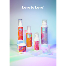 Массажная пена Love To Love Tickle my body COCONUT (150 мл) увлажняющая