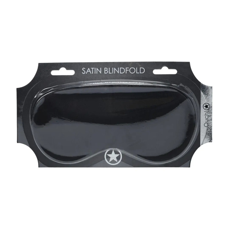 Маска на глаза Ouch! Satin Blindfold Black