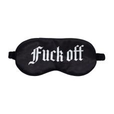 Маска на глаза Ouch! Satin Blindfold Fuck Off Black
