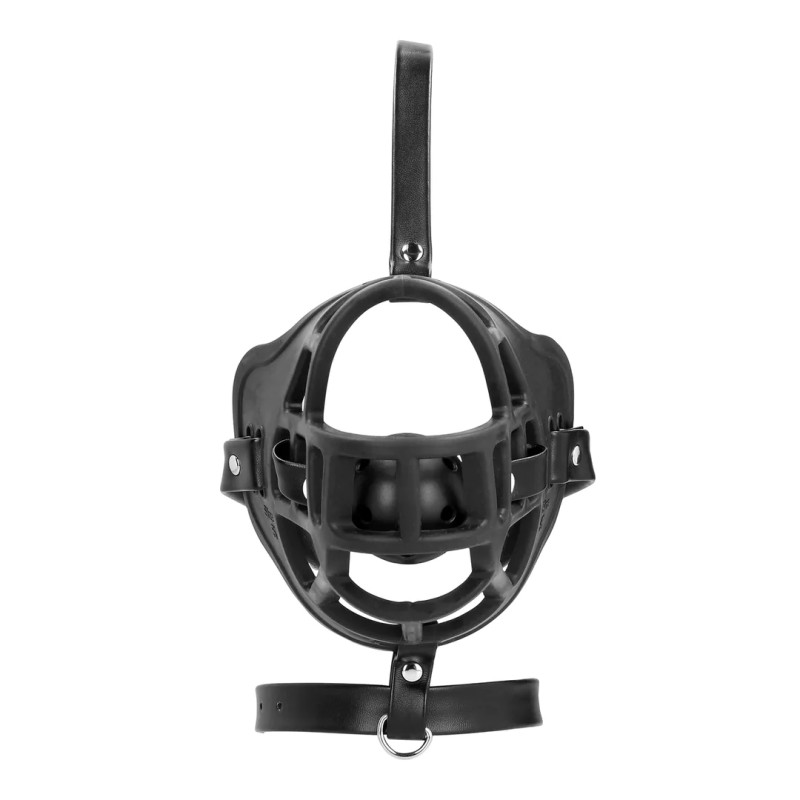 Маска-намордник с кляпом Ouch! Xtreme Muzzle with Removable Ball Gag