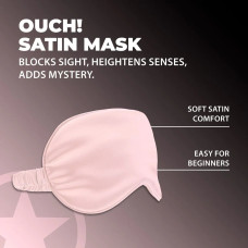 Маска на глаза Ouch! Satin Blindfold Pink