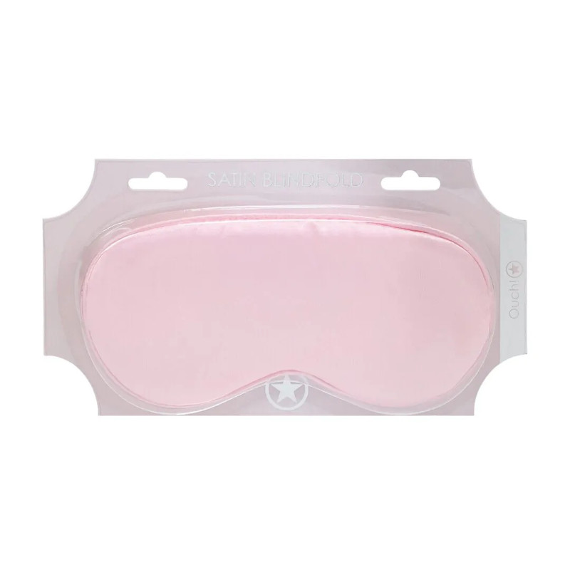 Маска на глаза Ouch! Satin Blindfold Pink