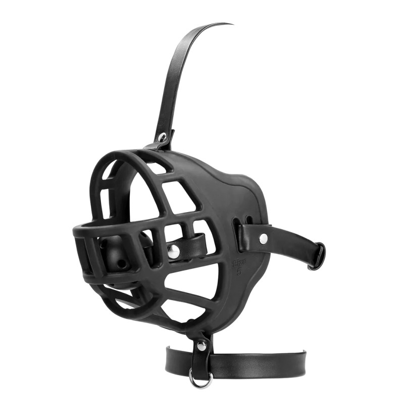 Маска-намордник с кляпом Ouch! Xtreme Muzzle with Removable Ball Gag