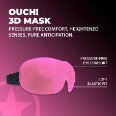 Маска на глаза Ouch! 3D Blindfold Pink