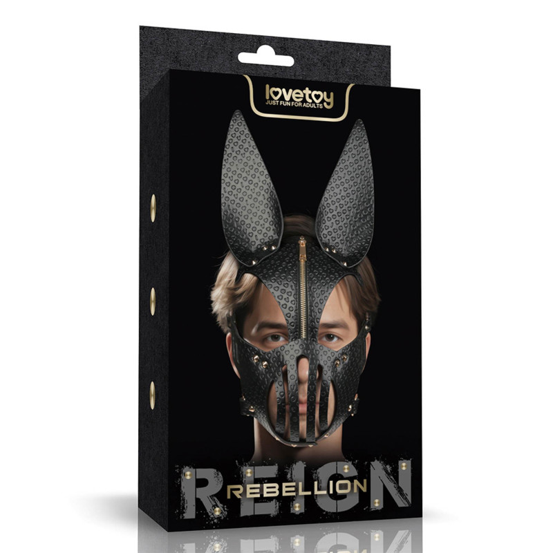 Маска LoveToy Rebellion Reign Dark Bunny Mask