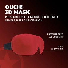 Маска на глаза Ouch! 3D Blindfold Red