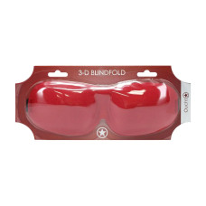 Маска на глаза Ouch! 3D Blindfold Red