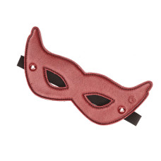 Шкіряна маска на очі Liebe Seele Wine Red Eye Mask