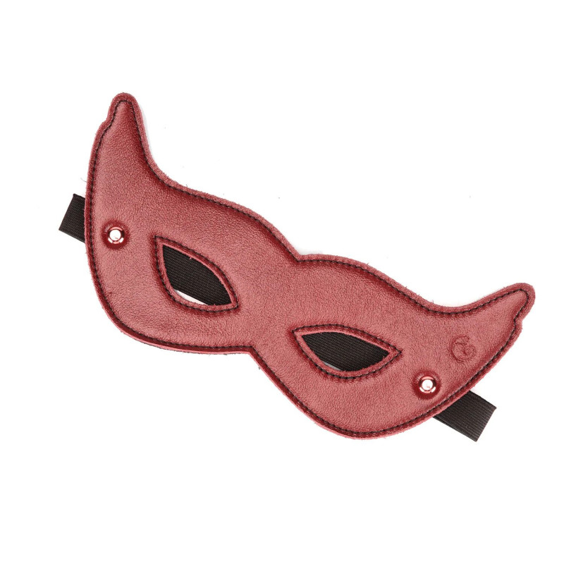 Шкіряна маска на очі Liebe Seele Wine Red Eye Mask