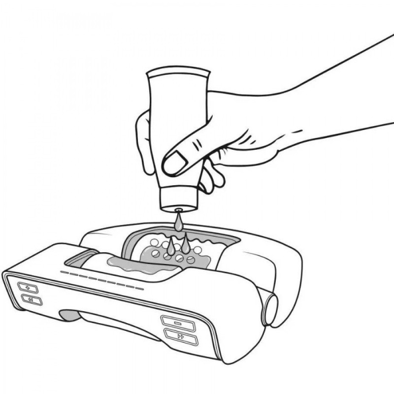 Мастурбатор нереалістичний з вібрацією Womanizer Orctan Червоно-чорний