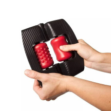 Мастурбатор нереалистичный с вибрацией Womanizer Orctan Красно-черный