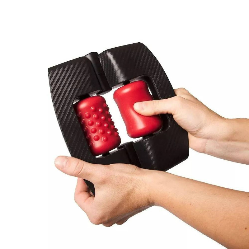 Мастурбатор нереалістичний з вібрацією Womanizer Orctan Червоно-чорний