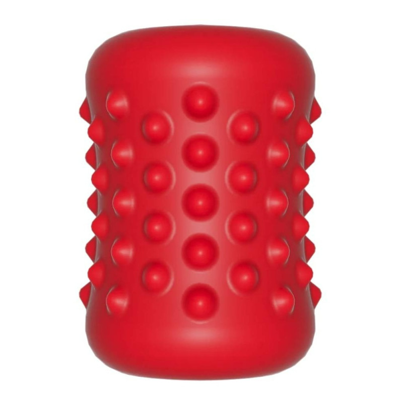 Мастурбатор нереалістичний з вібрацією Womanizer Orctan Червоно-чорний