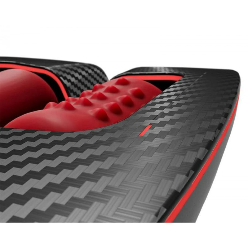 Мастурбатор нереалістичний з вібрацією Womanizer Orctan Червоно-чорний