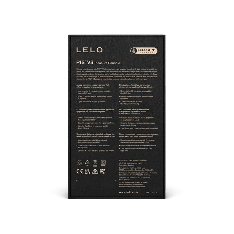 Смарт-мастурбатор LELO F1S V3 Red, 2 мотори, 8 режимів, стимуляція звуковими хвилями Смарт-мастурбатор LELO F1S V3 Red, 2 мотори, 8 режимів, стимуляція звуковими хвилями
